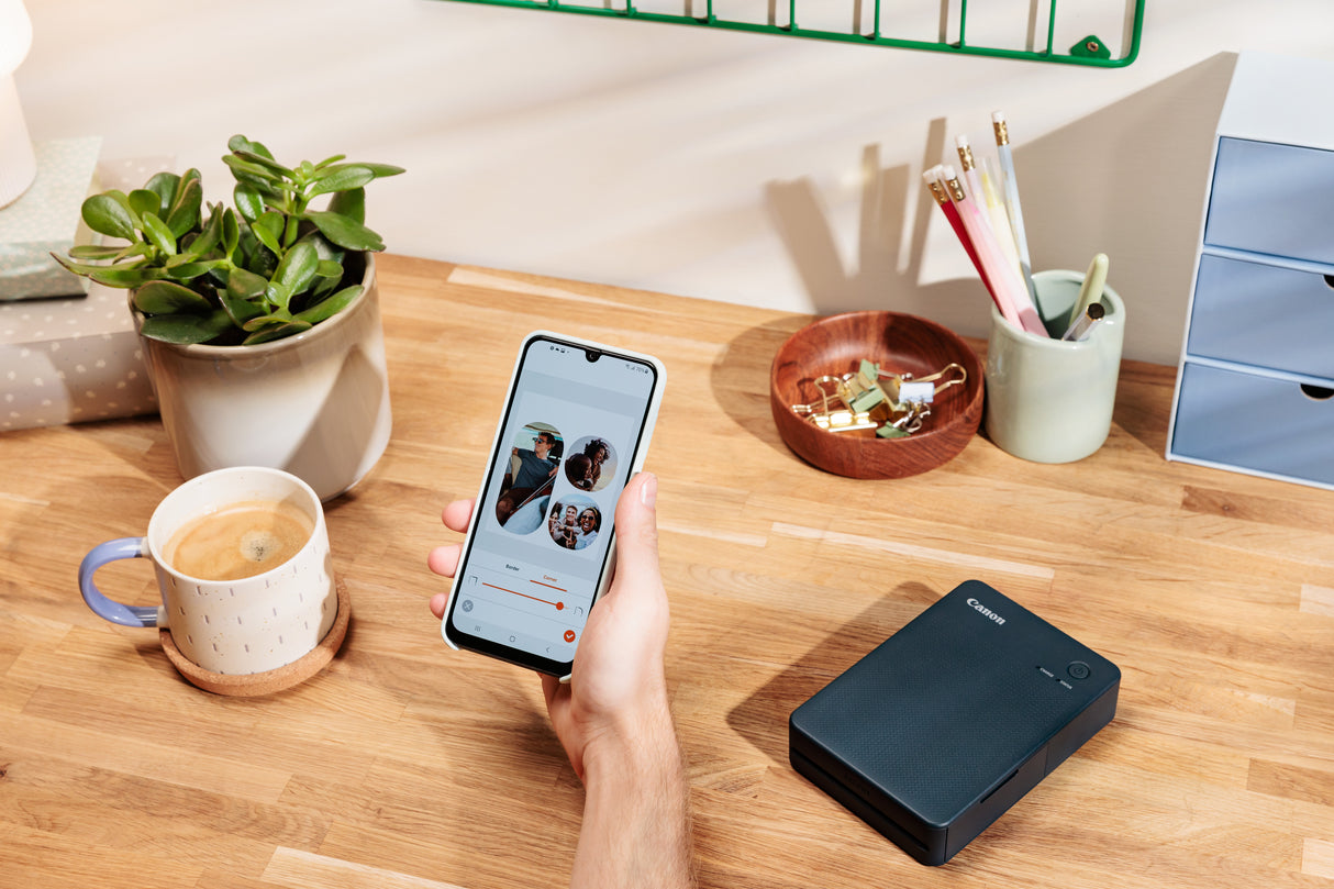 Canon SELPHY QX20 WH fotoprinter Farvesublimation 287 x 287 dpi 2.8" x 3.3" (7.2x8.5cm) Wi-Fi