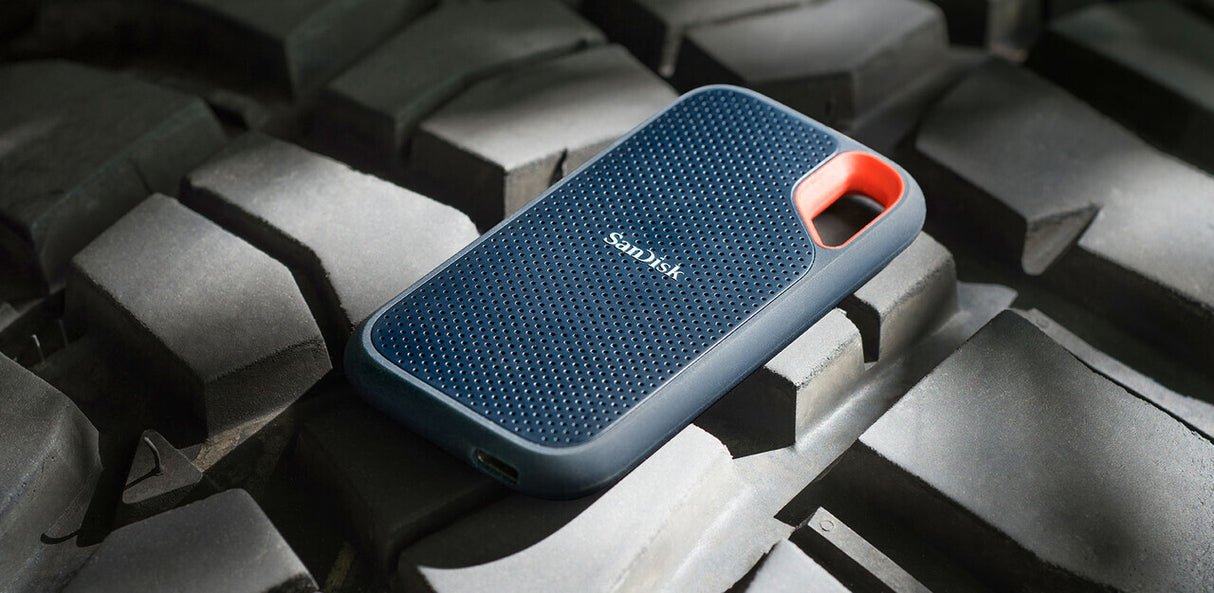 SanDisk Extreme Portable 4 TB USB Type-C 3.2 Gen 2 (3.1 Gen 2) Sort