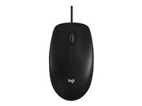 Logitech M100 Optisk Kabling Hvid