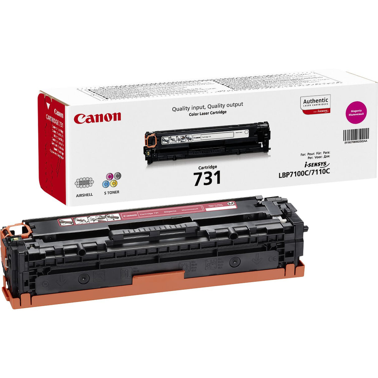 Canon 731 tonerpatron 1 stk Original Magenta