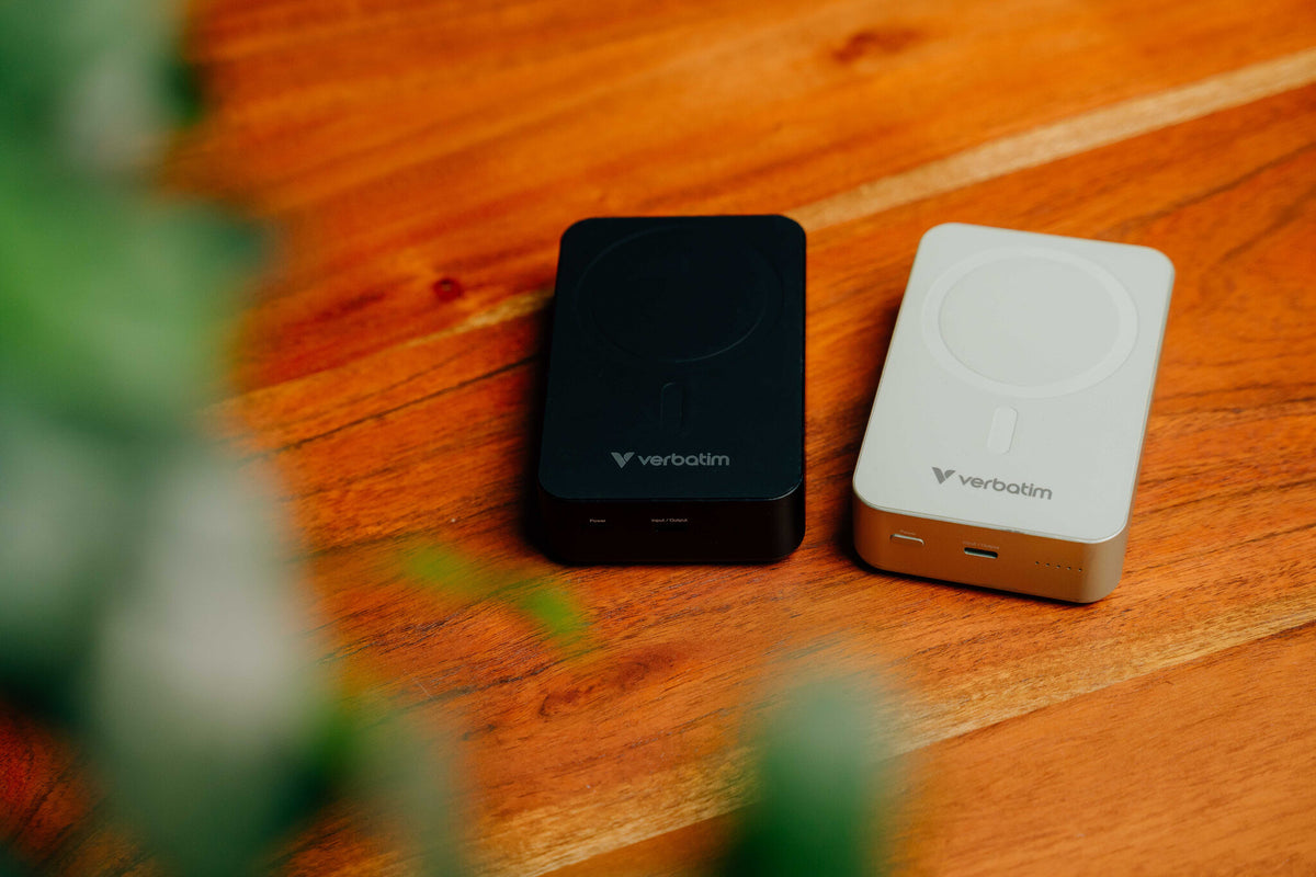 Verbatim Charge 'n' Go Essentials Trådløs power bank 20000mAh 35Watt 1xUSB-C Sort