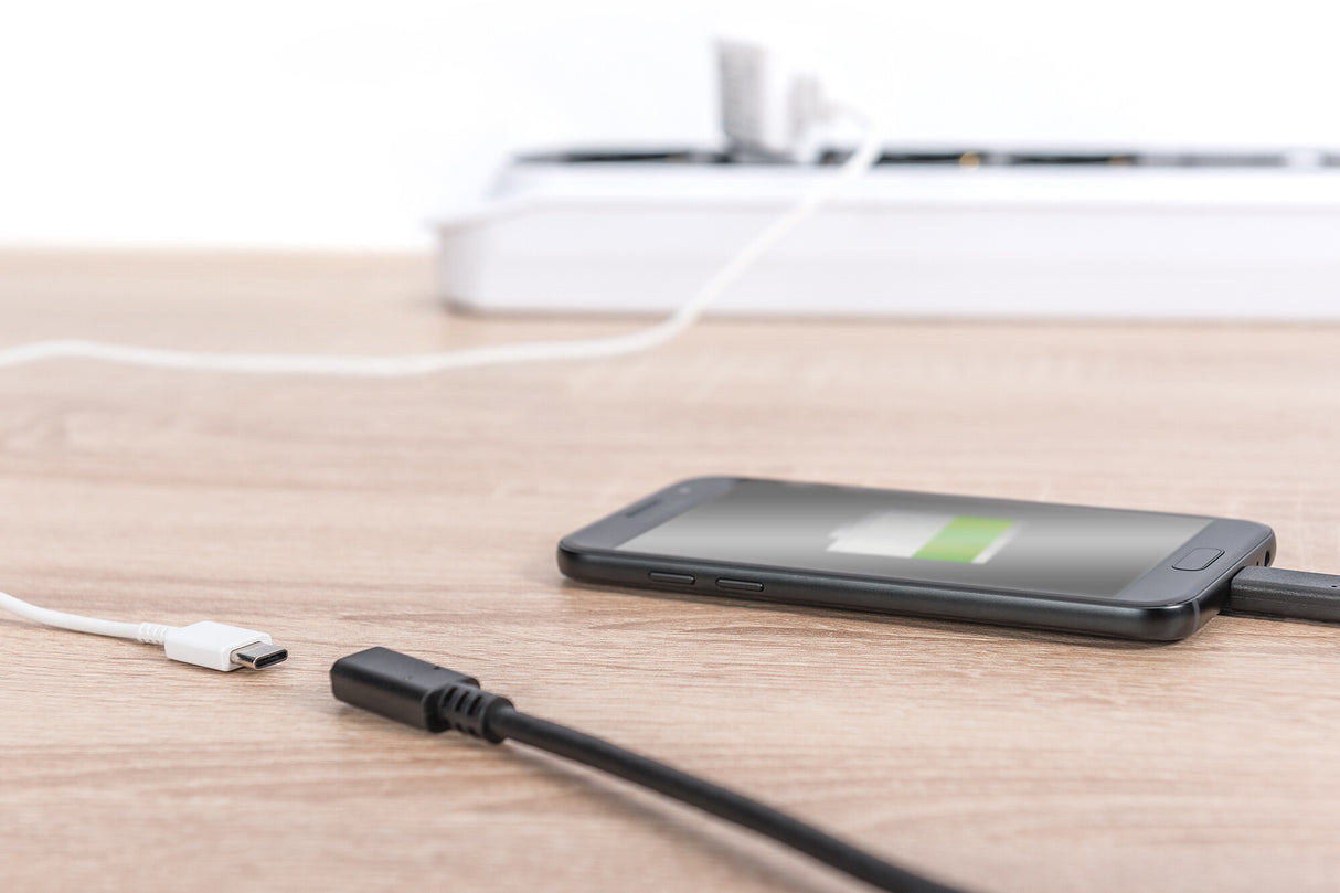 Digitus AK-300210-007-S USB-kabel USB 3.2 Gen 1 (3.1 Gen 1) 0,7 m USB C 10 Gbit/sek. Sort