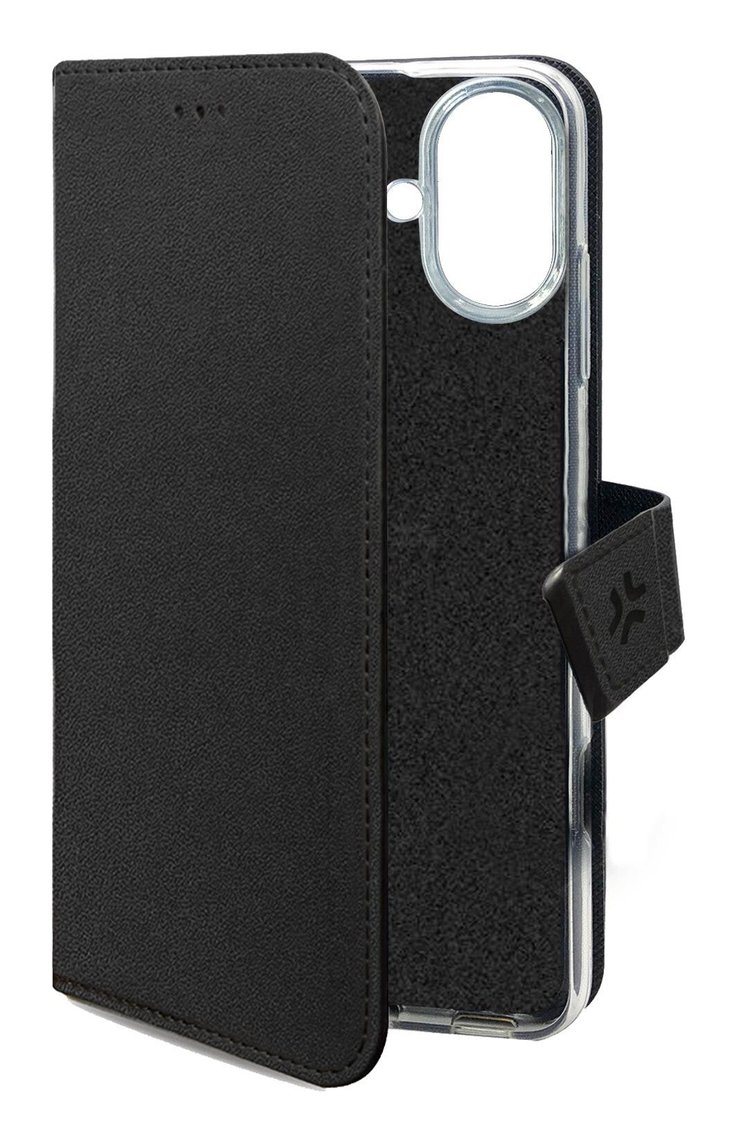 Celly WALLY1080 mobiltelefon etui 17 cm (6.7") Tegnebogsetui Sort