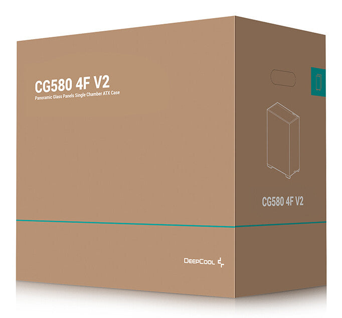 DeepCool CG580 4F V2 Midi Tower Sort