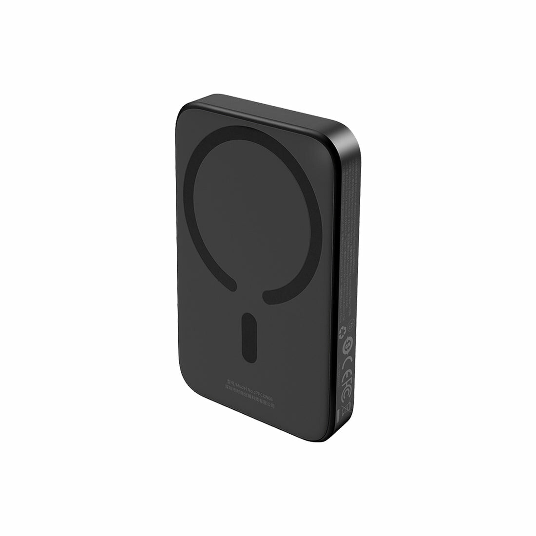 Baseus P10059002113-00 powerbank 6000 mAh Trådløs opladning Sort