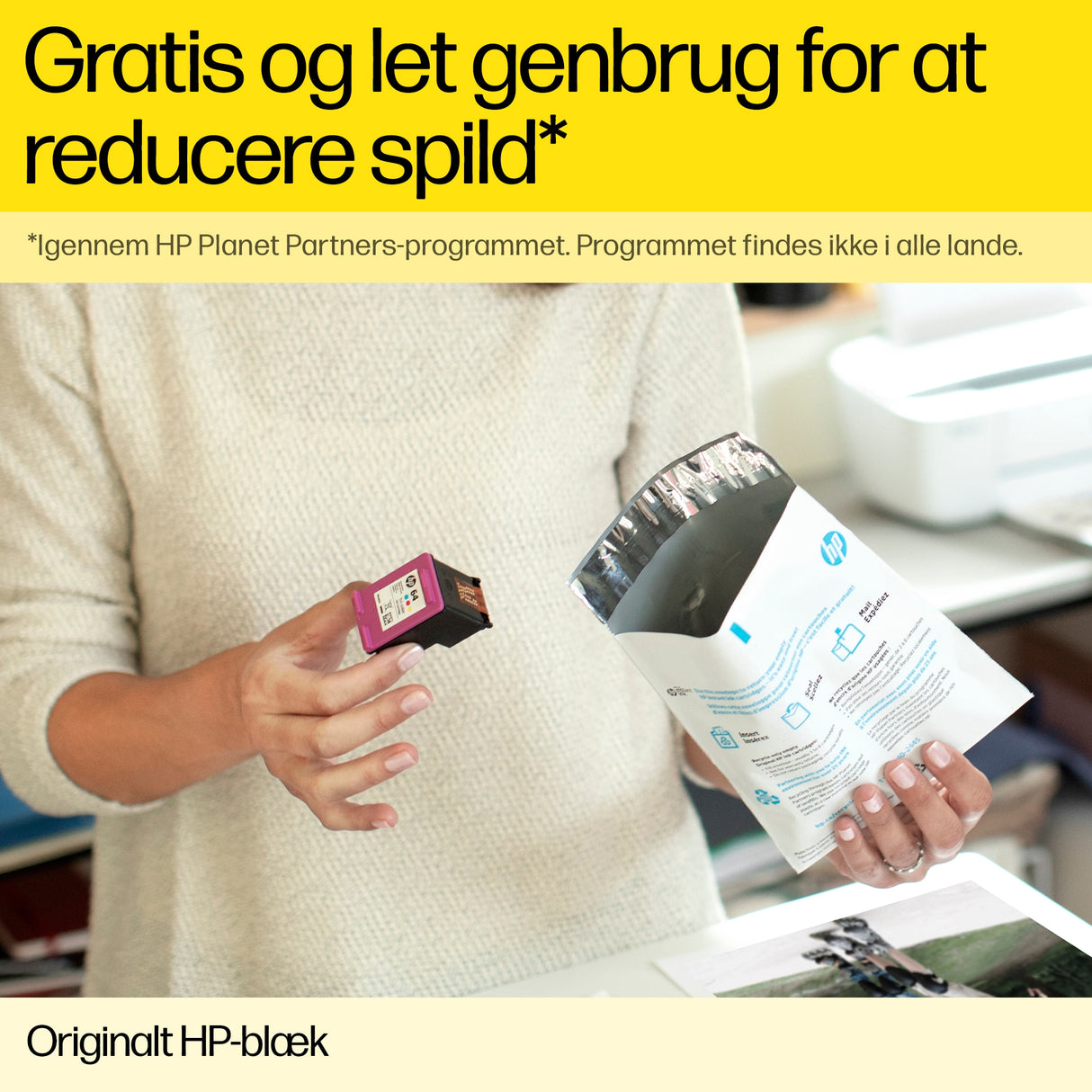 HP 6ZA17AE sort printhoved