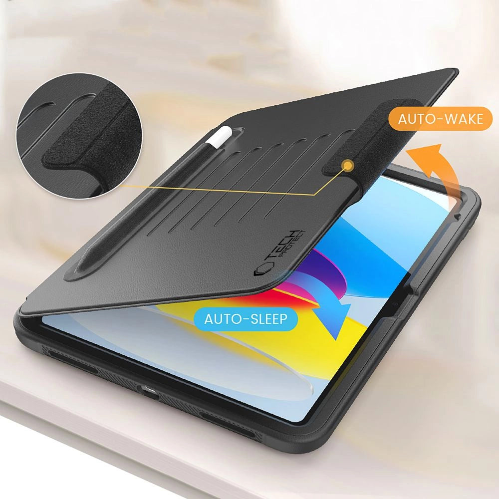 Tech-Protect SC Pen iPad 10,9" 2022 (10. generation) / 11" 2025 (11. generation) cover - sort