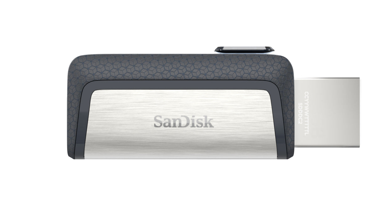 SanDisk Ultra Dual 128GB USB 3.1 / USB-C USB stick Grå