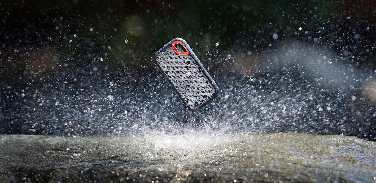SanDisk Extreme Portable 4 TB USB Type-C 3.2 Gen 2 (3.1 Gen 2) Sort