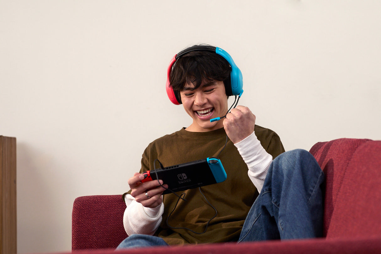 Turtle Beach Airlite Fit Headset Ledningsført Spil Sort, Blå, Rød
