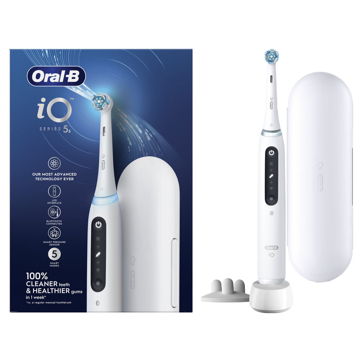 Oral-B iO5S el-tandbørste hvid
