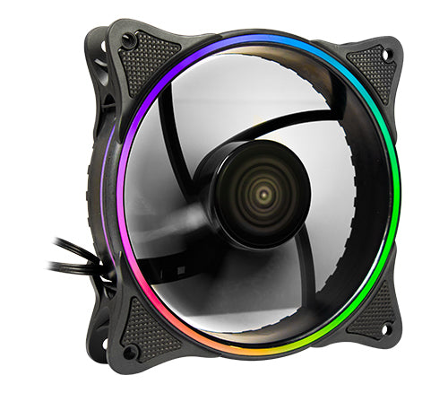 Inter-Tech Fan 1-pack Sort 120 mm