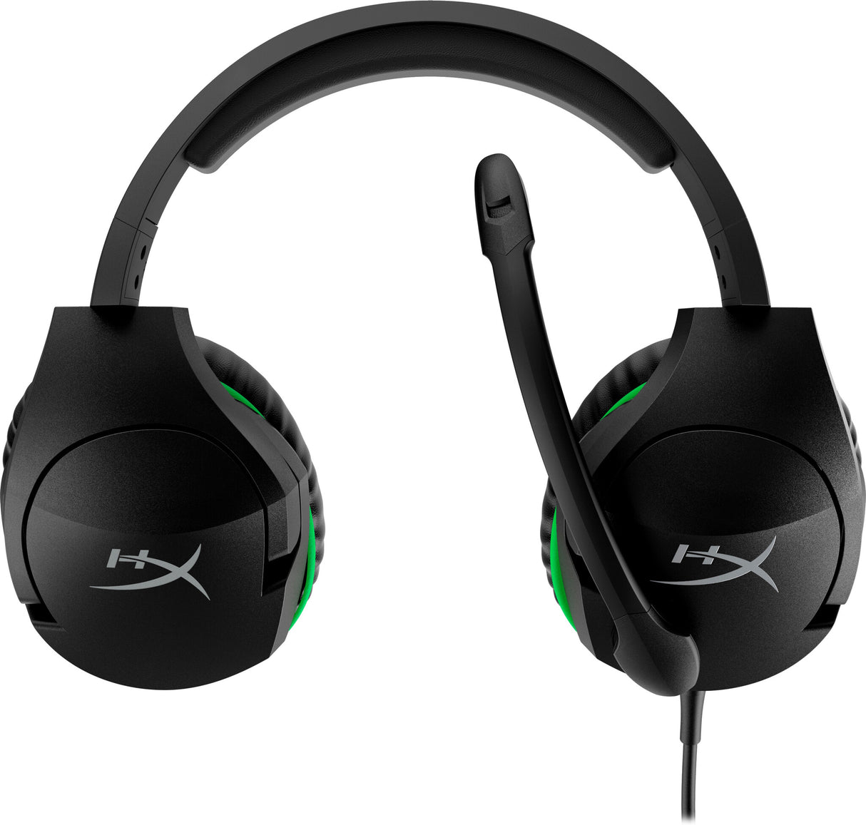 HyperX CloudX Stinger – gaming-headset (sort-grøn) - Xbox
