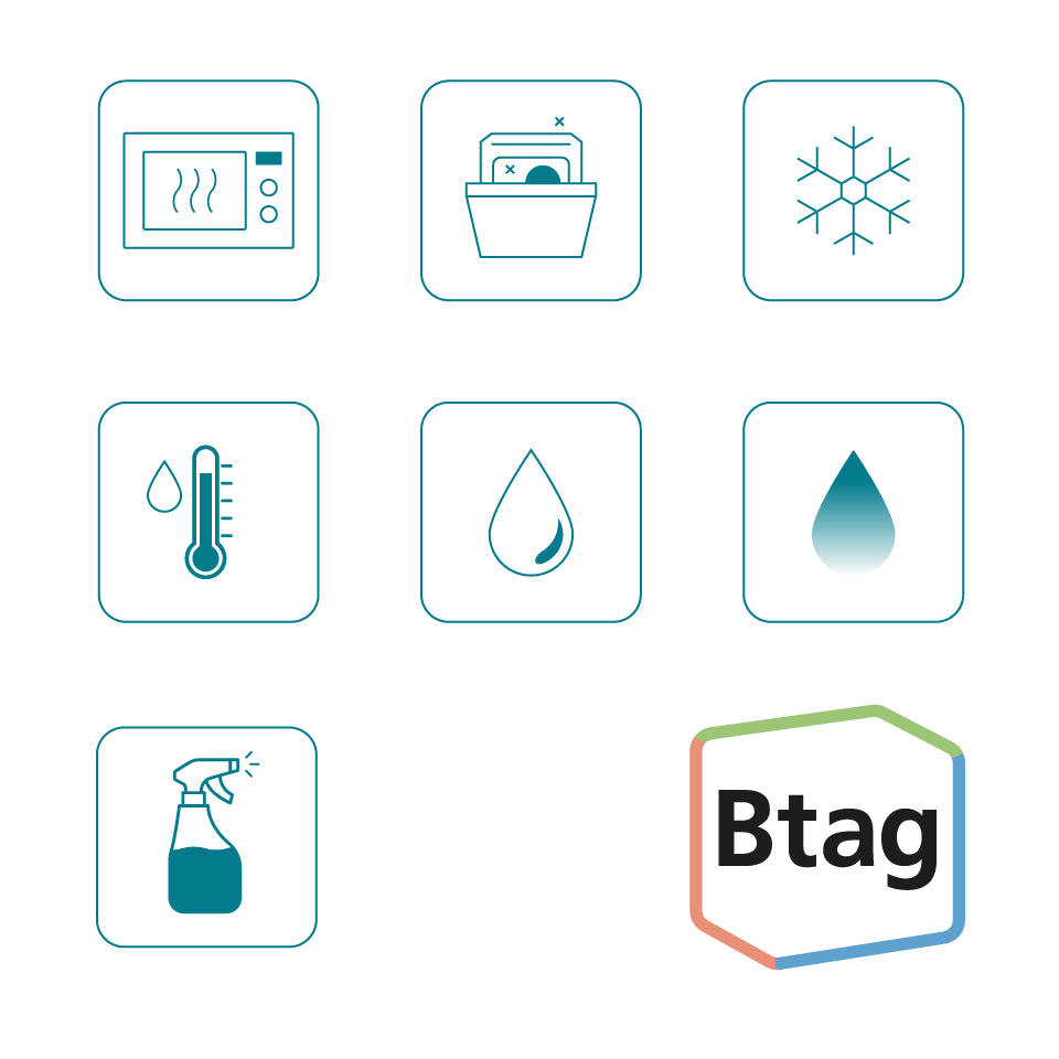 Brother BTAG-231 etiketbånd Sort på hvid