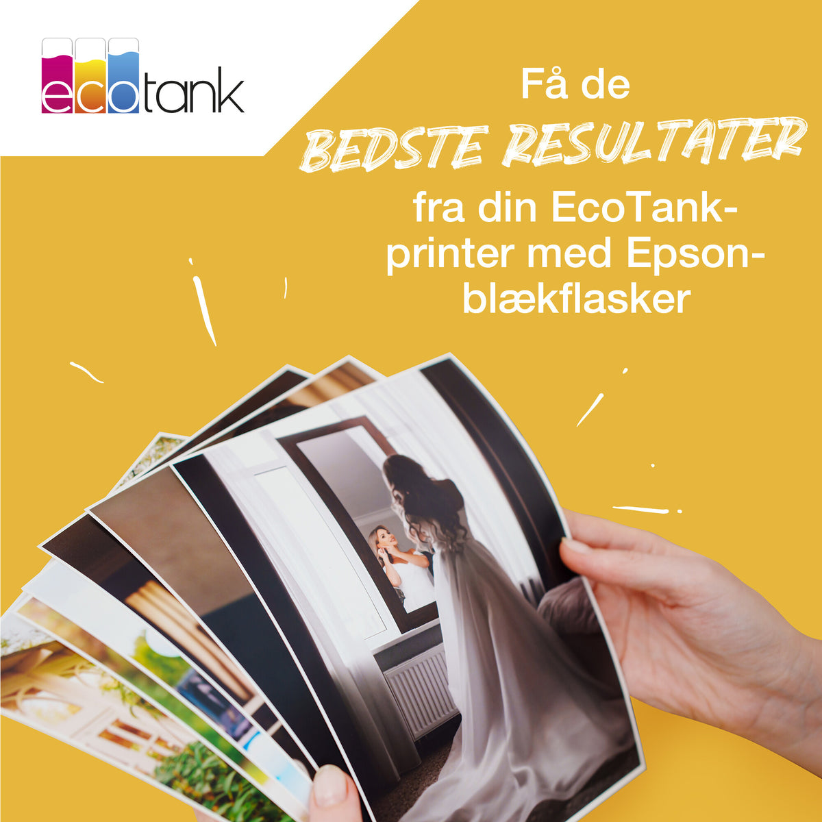 Epson 664 EcoTank gul blækbeholder
