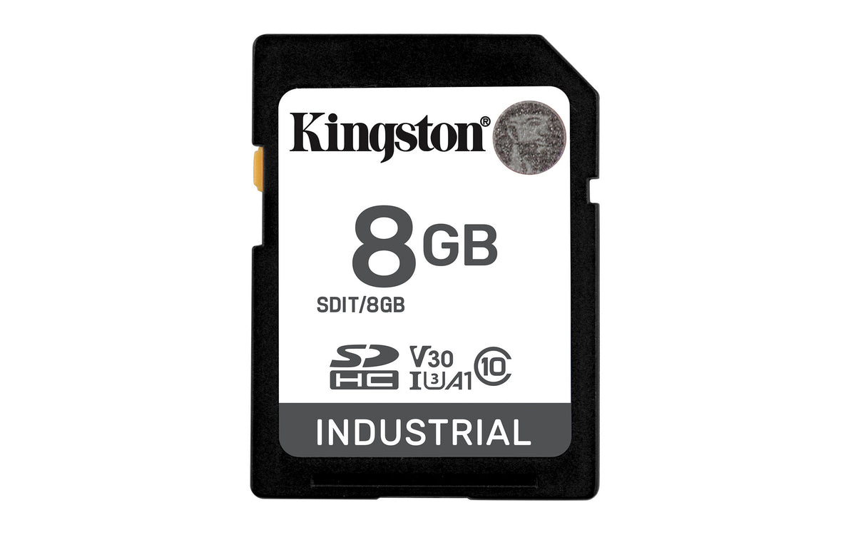 Kingstonas | SDHC SD | ,,Flash" atminties kortele | 8 GB | Juodas