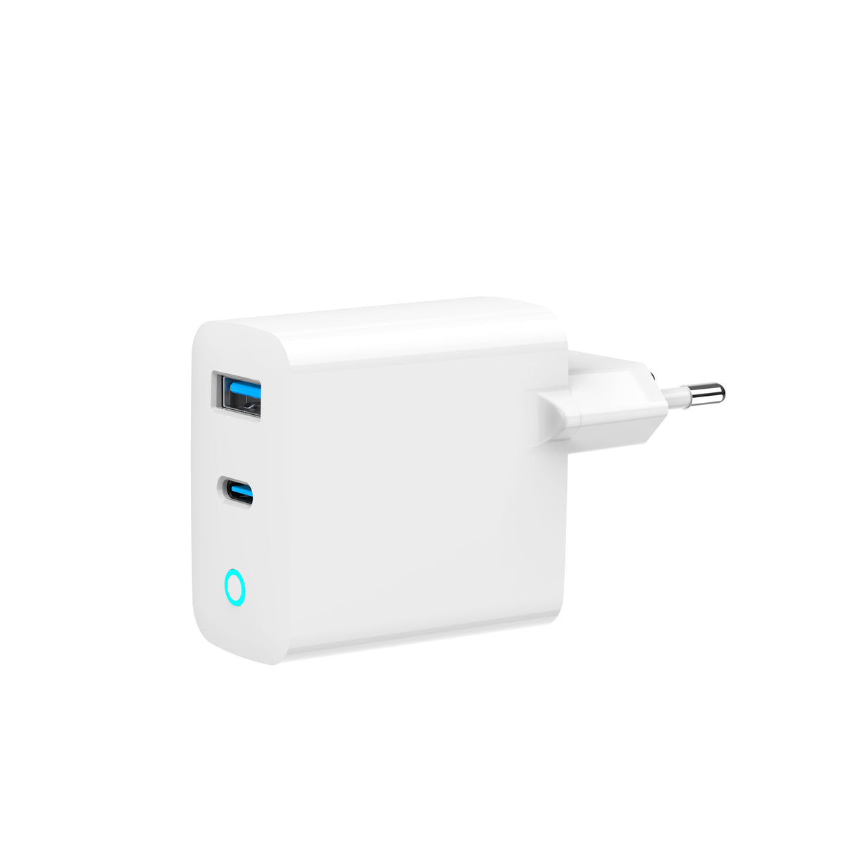 Gembird TA-UC-PDQC65L-W-01 oplader til mobil enhed Universel Hvid Vekselstrøm Hurtig opladning Indendørs