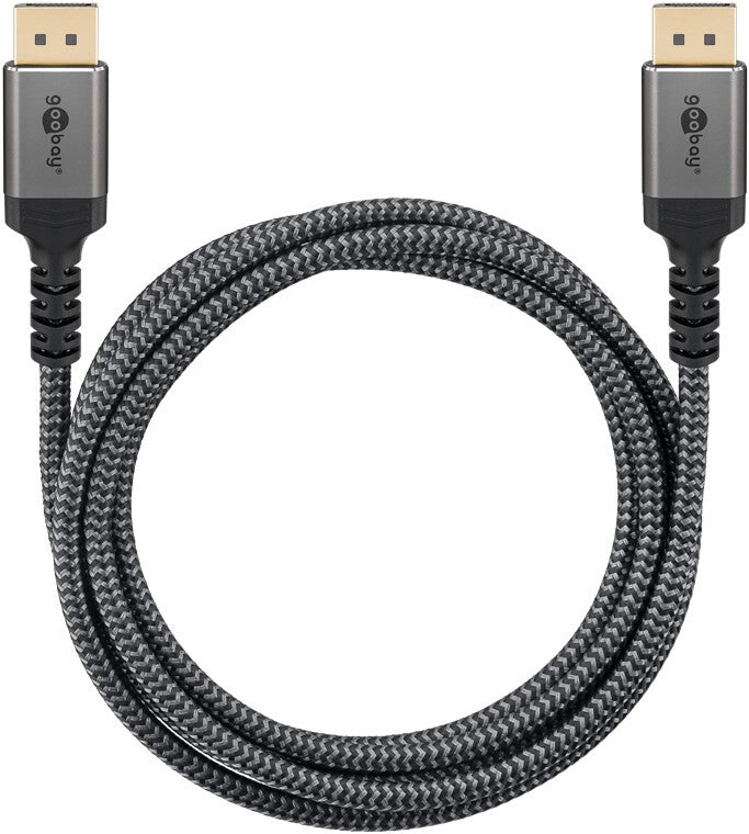 Goobay DisplayPort to HDMI 1m Gråt