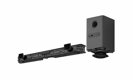 Philips TAB5309/10 Soundbar 2.1 kanal Lydbarsystem Sort