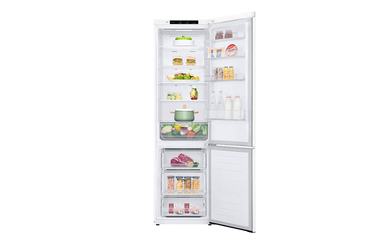 LG GBP32SWLZN køle-/fryseskab Fritstående 384 L Hvid