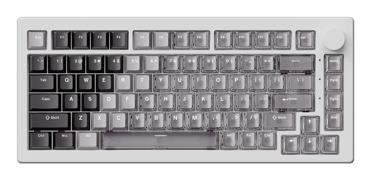 Akko 5075 V3 HE tastatur Spil USB QWERTY US engelsk Hvid