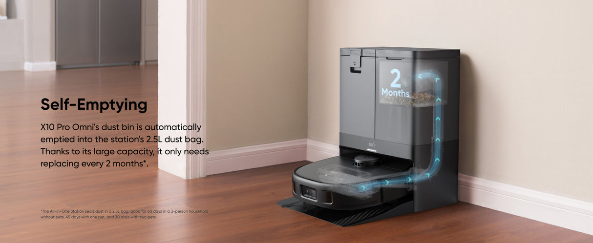 Eufy X10 Pro Omni Sort