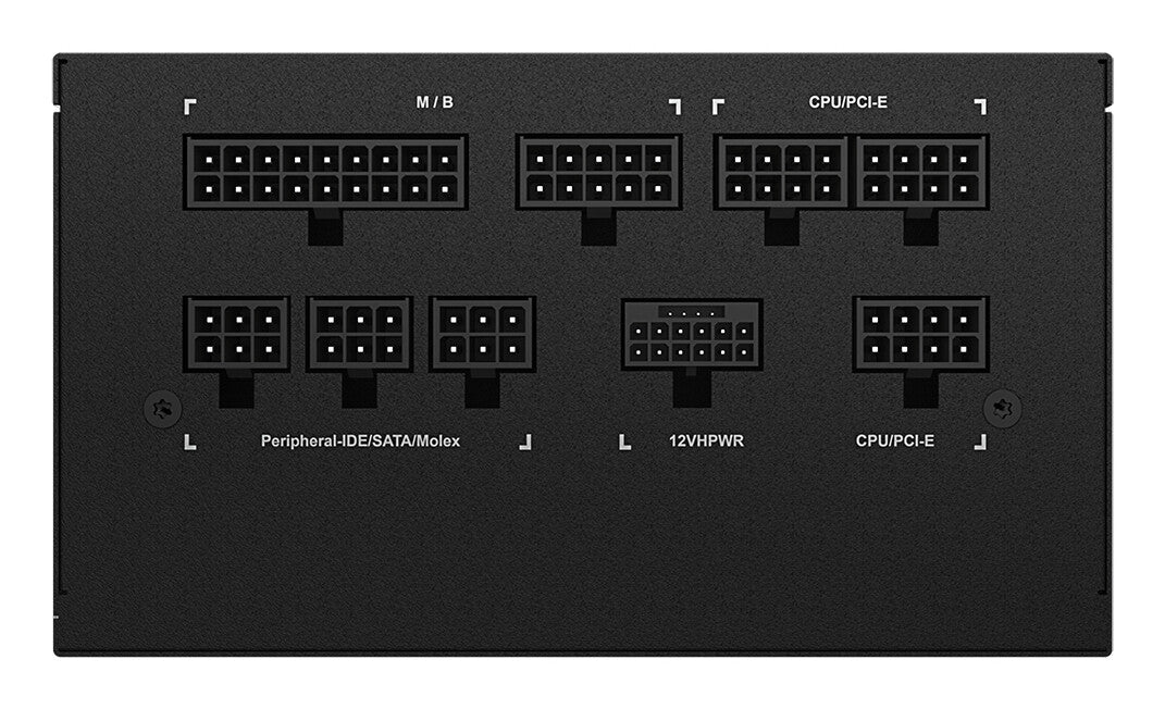 GIGABYTE UD850GM PG5 V2 enhed til strømforsyning 850 W 20+4 pin ATX ATX Sort