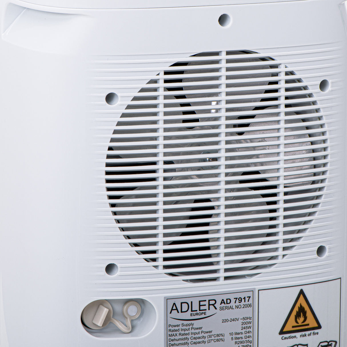 Adler AD 7917 affugter 2,2 L 45 dB 200 W Hvid
