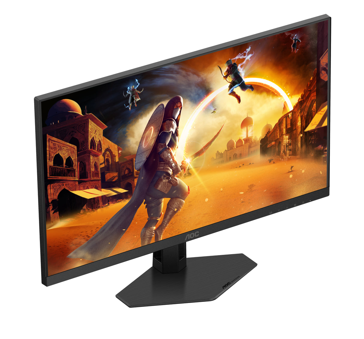 AOC G4 Q24G4RE computerskærm 60,5 cm (23.8") 2560 x 1440 pixel Quad HD LED Sort, Rød