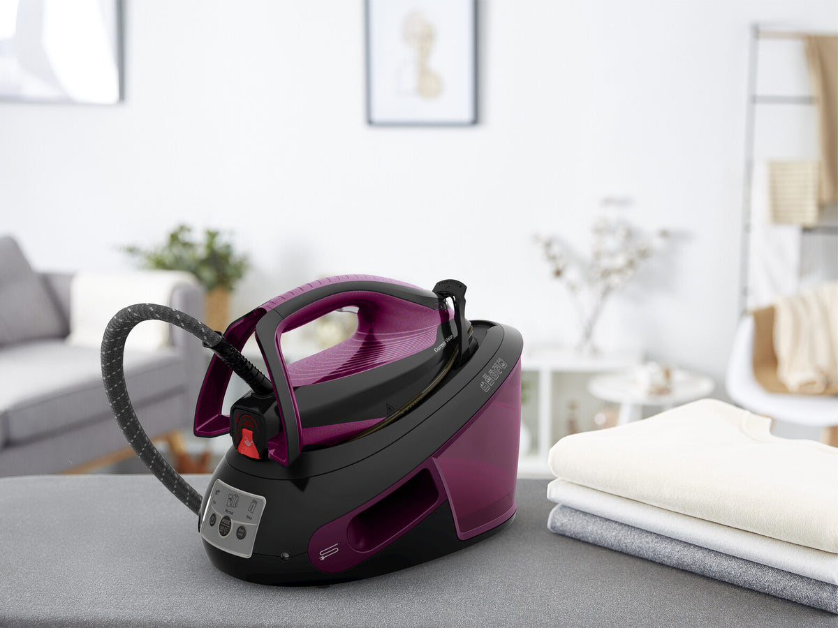 Tefal Express Vision SV8152 2800 W 1,8 L Durilium AirGlide Autoclean soleplate Lilla, Sort