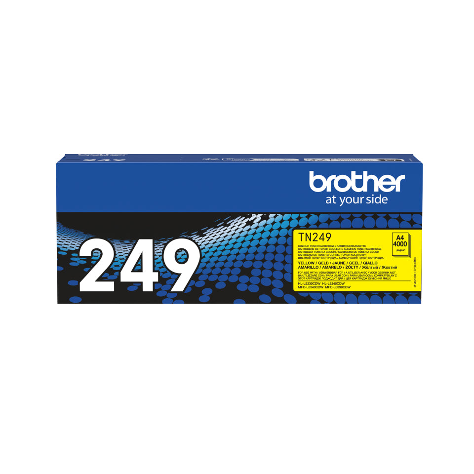 Brother TN-249Y tonerpatron 1 stk Original Gul