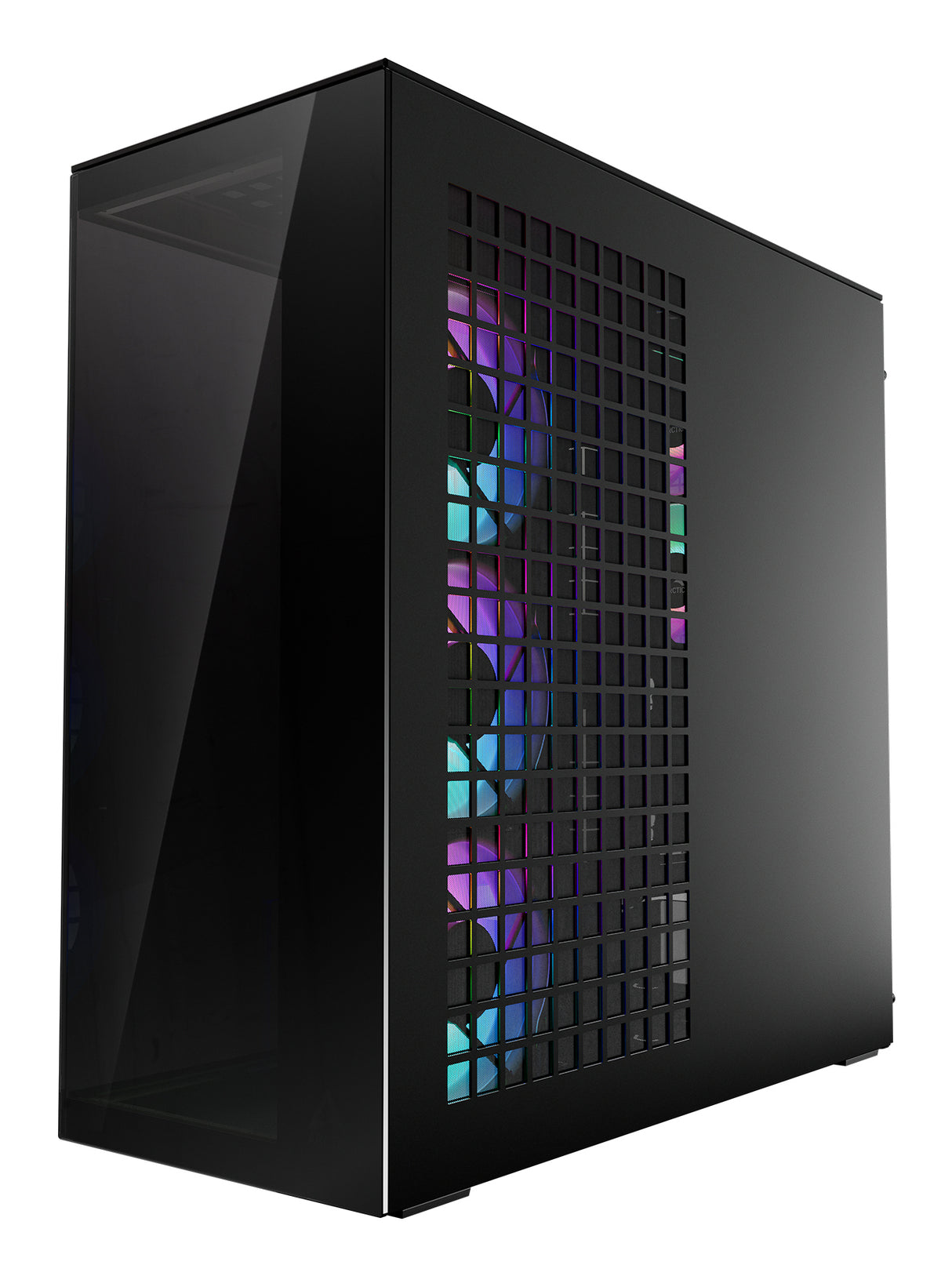 Arctic Xtender Case Mirror Black Tårn Udvidet ATX Ingen strømforsyning Glass Sort