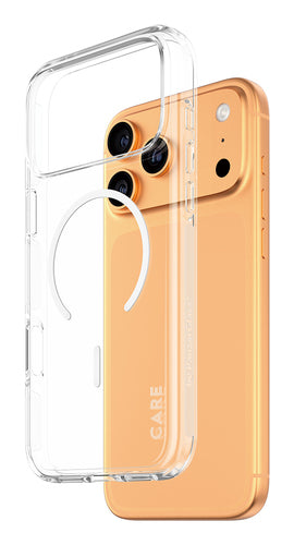 CARE Case Clear Urban Explor White MagSafe iPhone 17 Pro Max