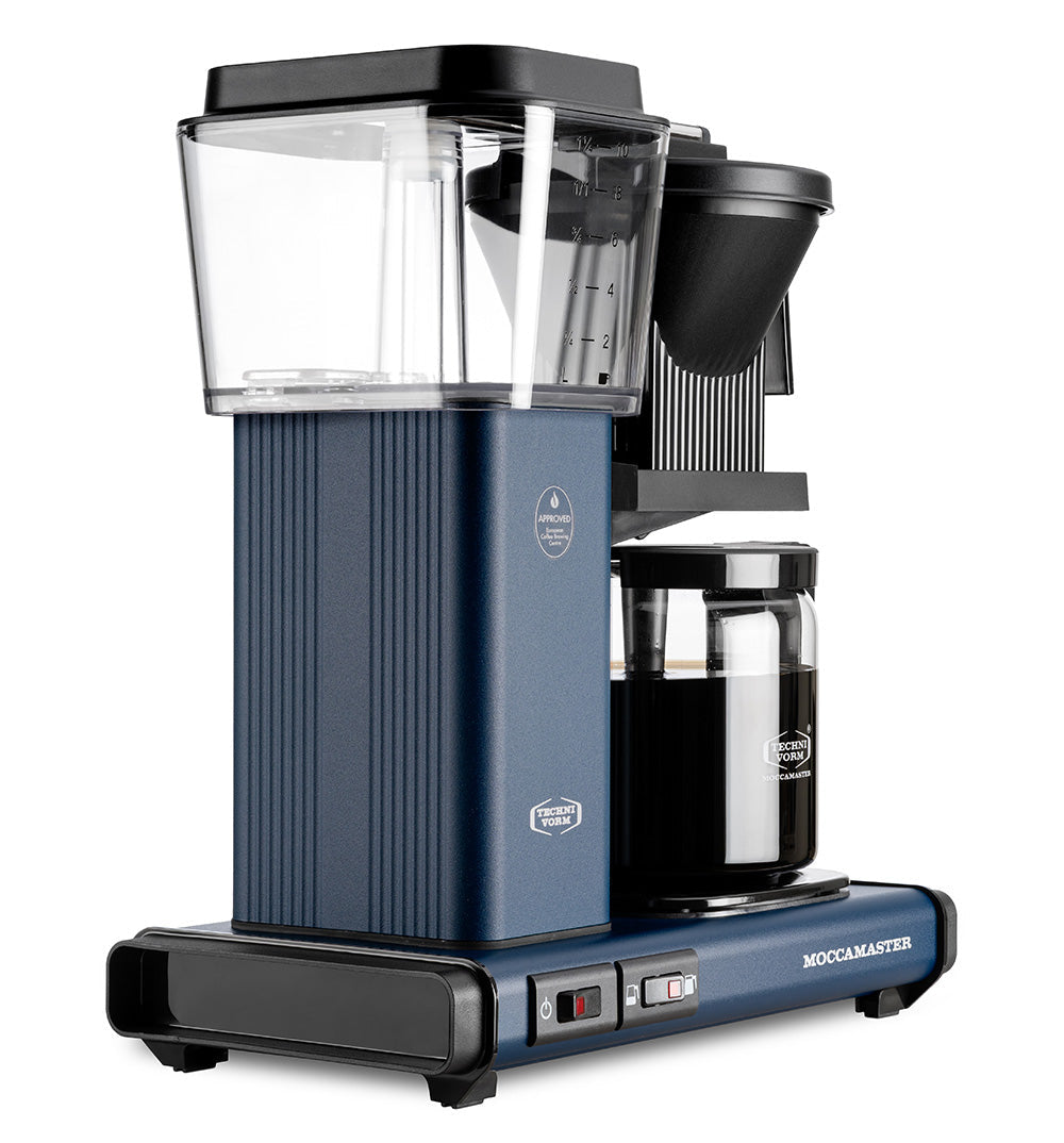 Moccamaster Optio kaffemaskine midnight blue