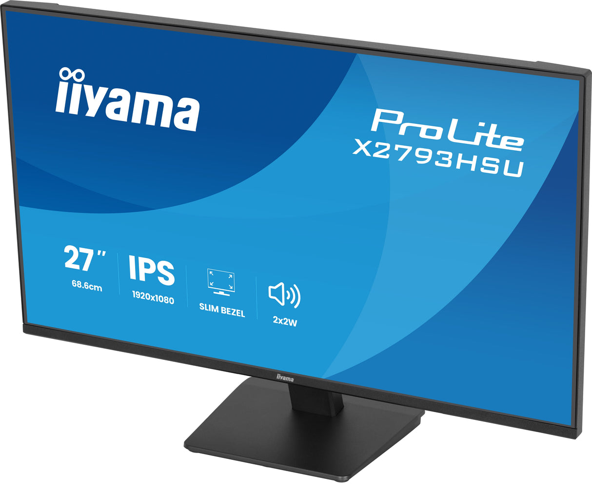 Iiyama X2793HSU-B1 27 IPS 1920 x 1080 (Full HD) HDMI DisplayPort 120Hz