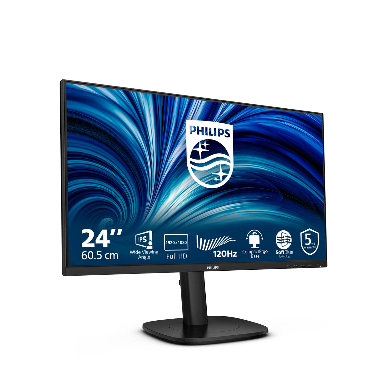 Philips 3000 series 24B2N3200J/00 24 IPS 1920 x 1080 (Full HD) DisplayPort HDMI 120 Hz