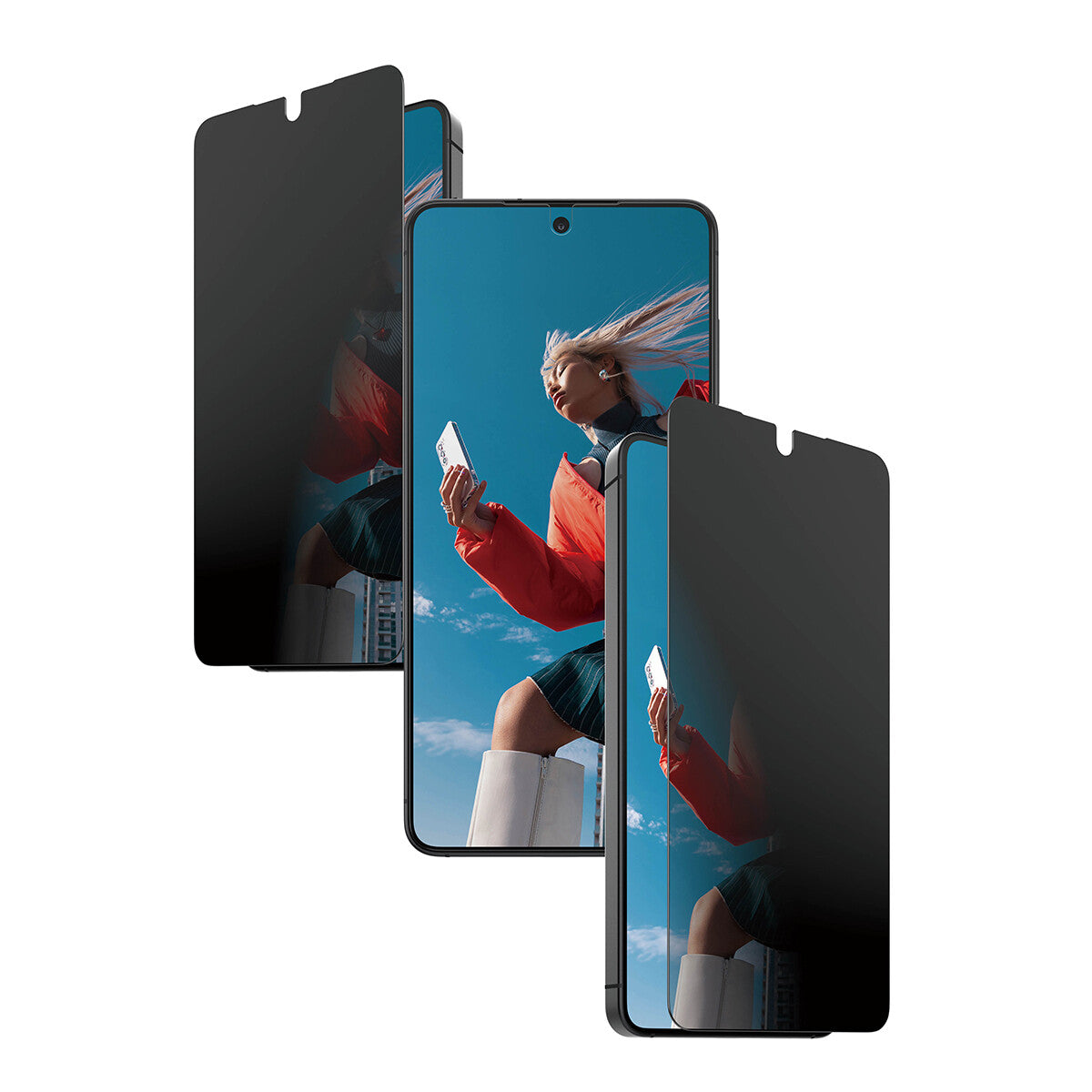 PanzerGlass ® 2-Way Privacy Skærmbeskyttelse Samsung Galaxy S26 | Ultra-Wide Fit m. Fastfit in-a-box