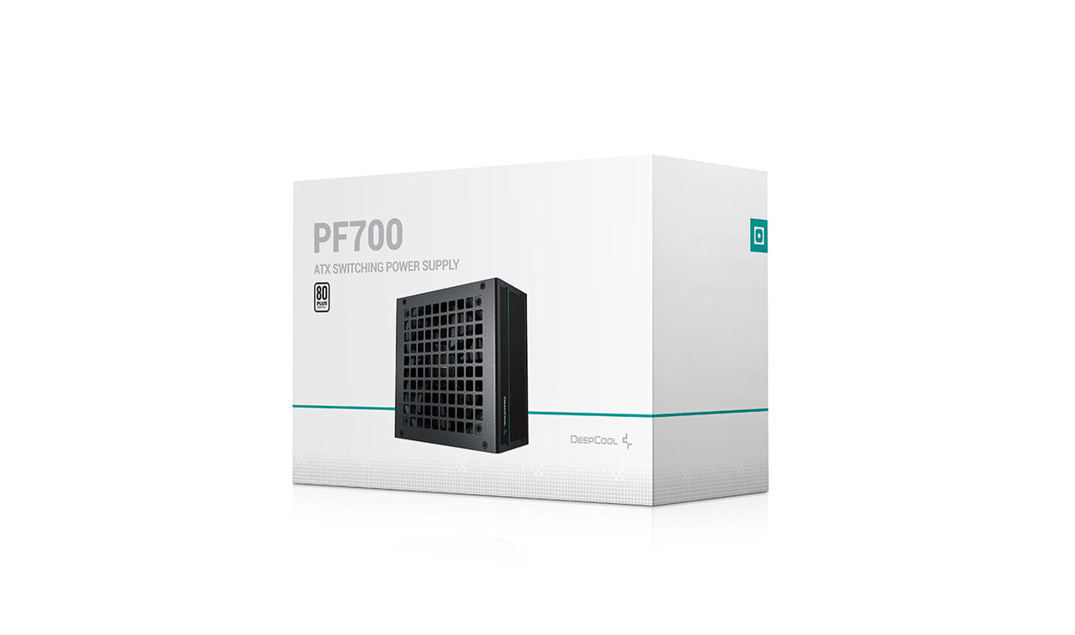 DeepCool PF700 enhed til strømforsyning 700 W 20+4 pin ATX ATX Sort