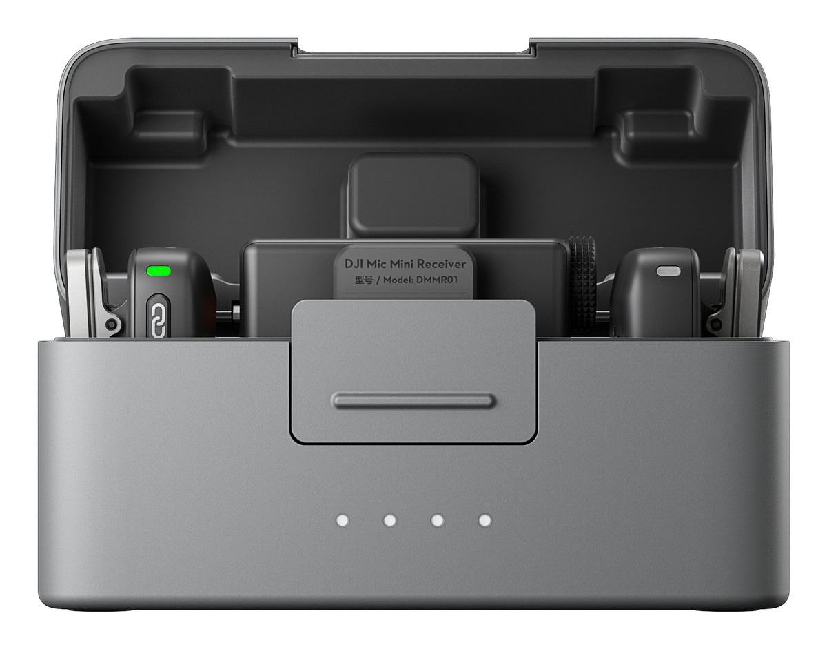 DJI Mic Mini Trådløst mikrofonsystem Trådløs Sort