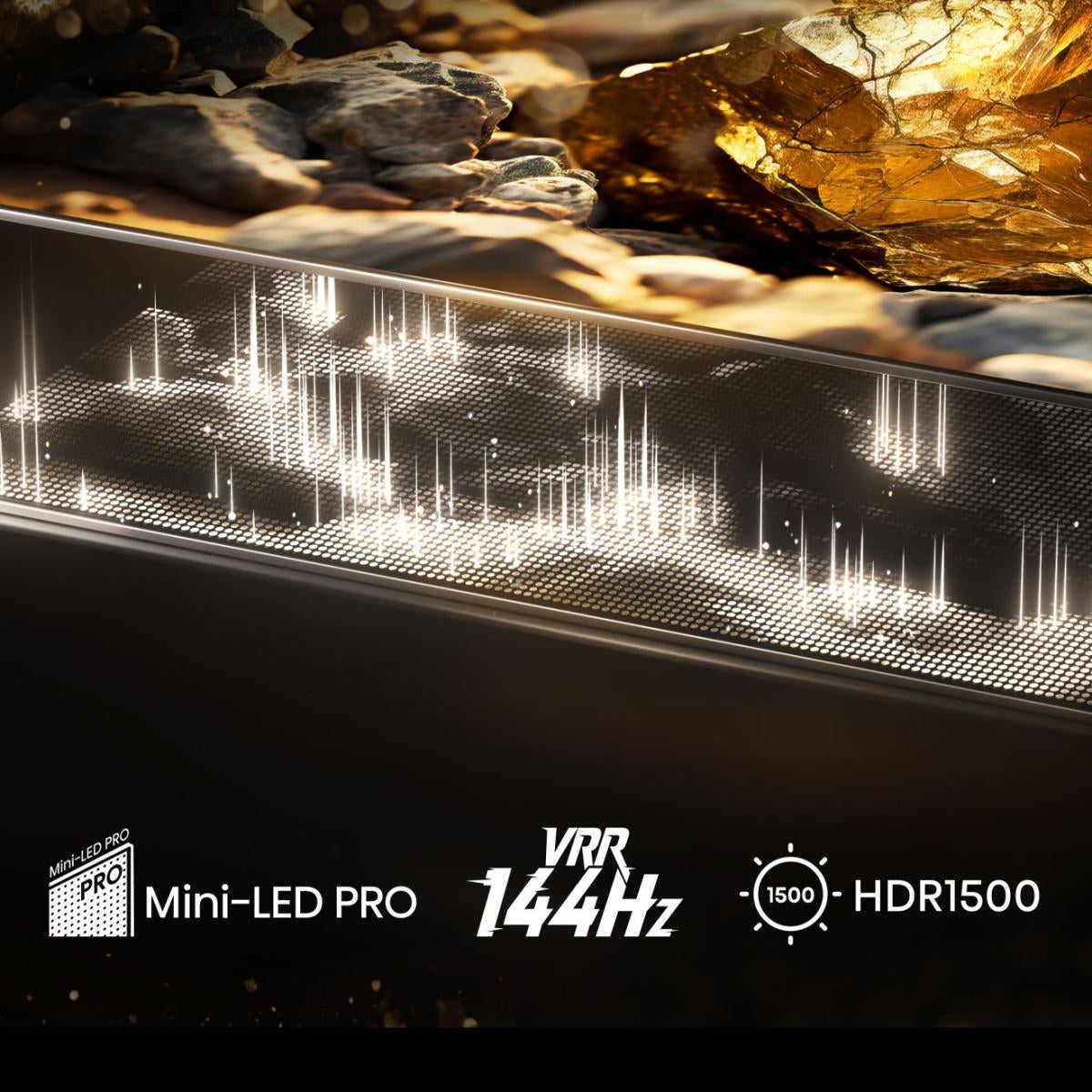 Hisense 55U7NQ 55 4K UHD (2160p) Sort Mørkegrå