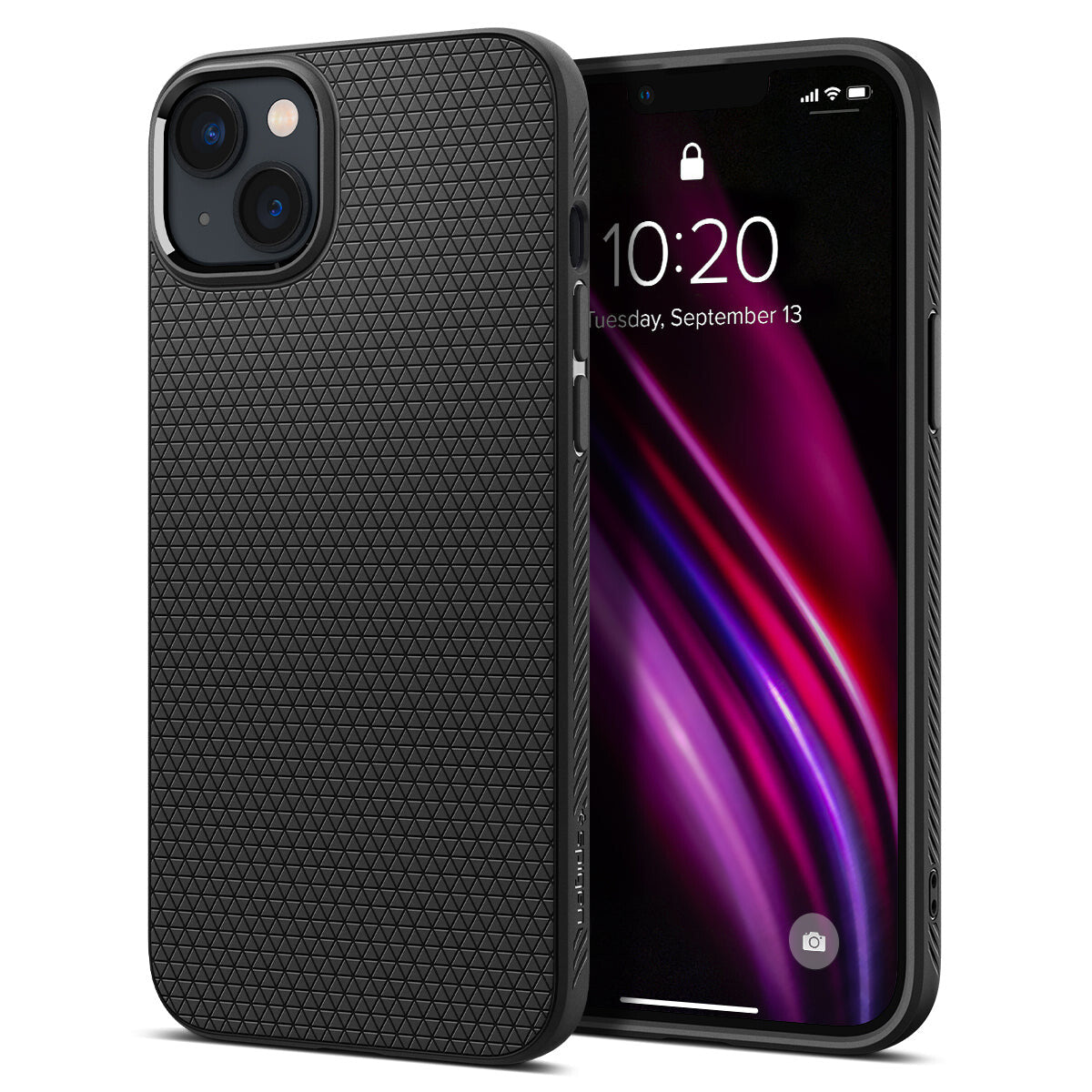 Spigen ACS05037 mobiltelefon etui 15,5 cm (6.1") Cover Sort