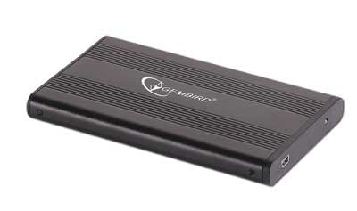Gembird EE2-U2S-5 drevkabinet HDD kabinet Sort 2.5"