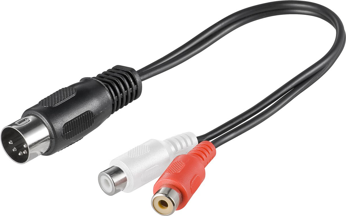 goobay Lyd adapter Sort