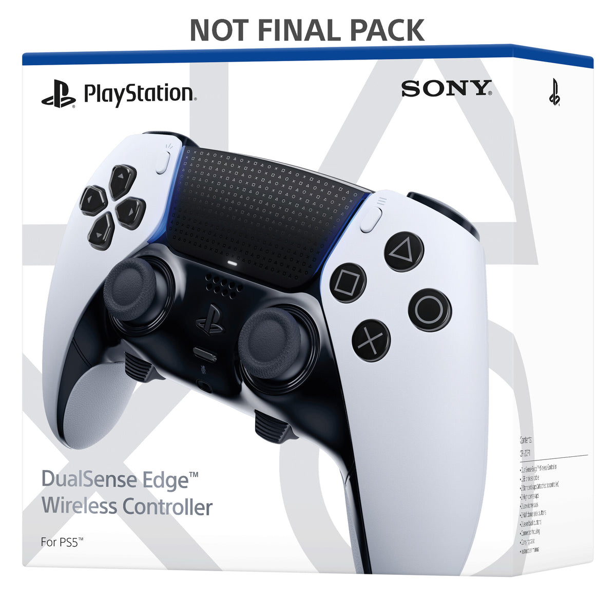 PlayStation 5 DualSense Edge Controller - White