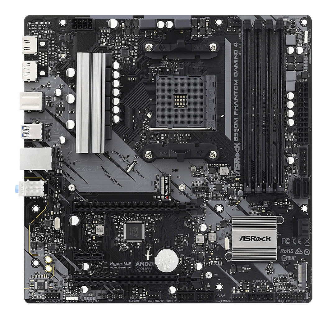 ASRock B550M Phantom Gaming 4 Micro-ATX AM4 AMD B550