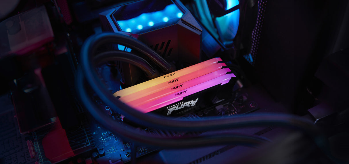 Kingston Technology FURY Beast 32GB 3200MT/s DDR4 CL16 DIMM RGB