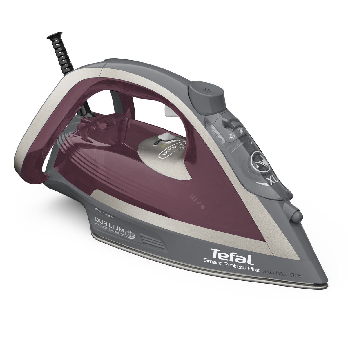 Tefal Smart Protect Plus FV6870 Dry & Steam iron Durilium Airglide soleplate 2800 W Red
