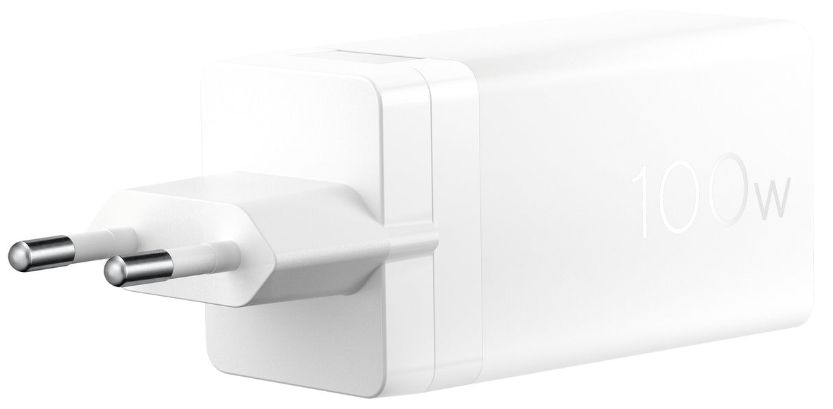 ASUS 100W USB-C GaN Charger Universel Hvid Vekselstrøm Hurtig opladning Indendørs
