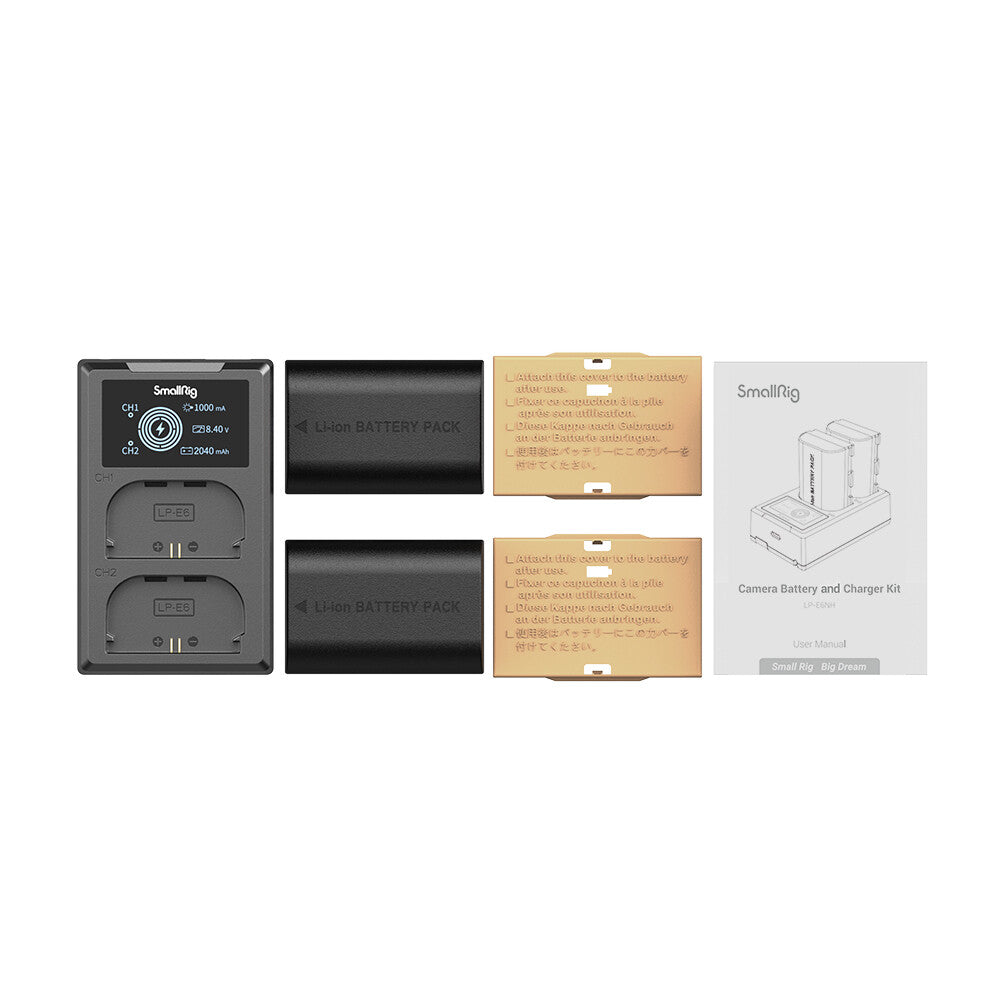 Batterilader SMALLRIG LP-E6NH