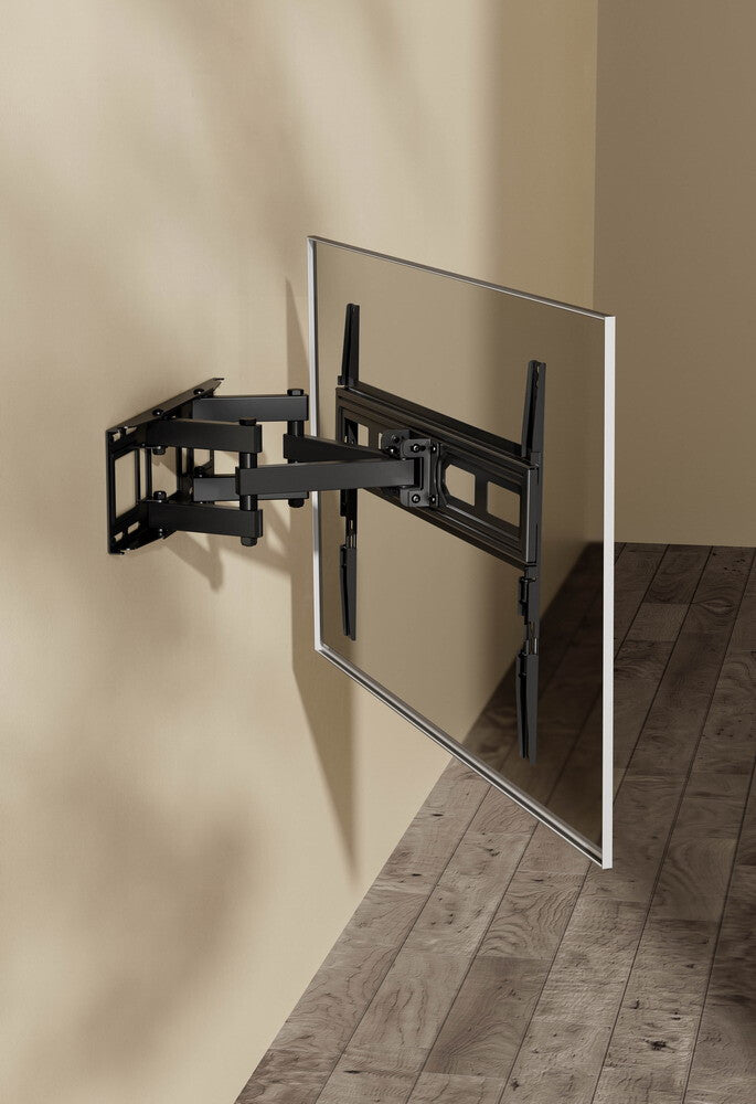 Gembird WM-80ST-03 tv-beslag 2,03 m (80") Sort
